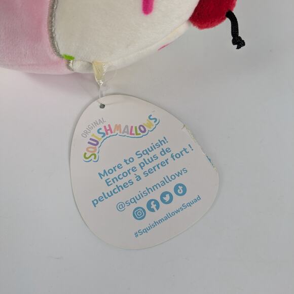 Squishmallow Clara Cupcake Sm 5" Birthday GIft Present Collector Pink Sprinkle - Picture 6 of 11